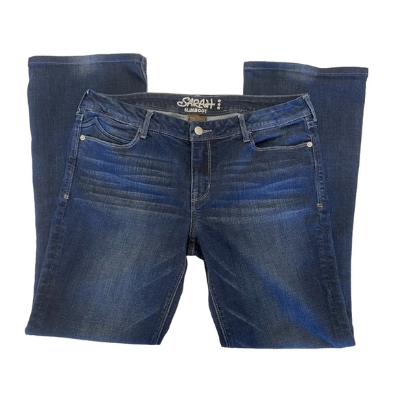 American Rag Denim - American Rag Cie Jeans Sarah Slim Boot Size 31 Short Blue Denim Stretch …